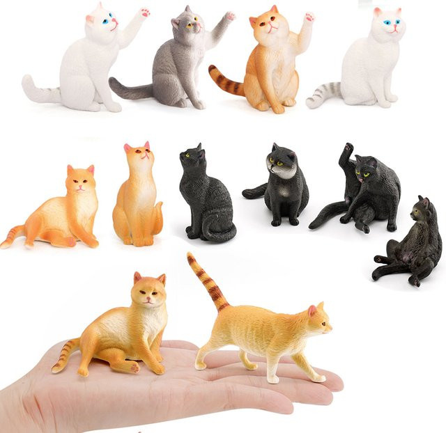 LADOFIGURES Katze Kitty, Figuren, Kunststoff, Bunt / Mehrfarbig - Bild 1
