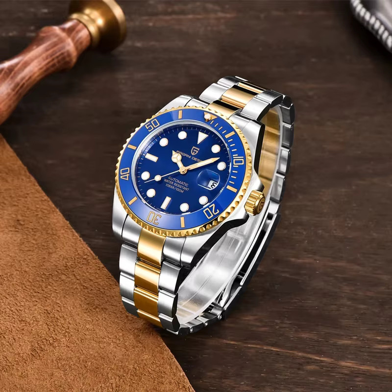 PAGANI DESIGN Automatik-Armbanduhr Edelstahl, 43 mm, Herren - Bild 4