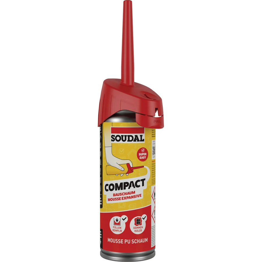 Soudal Bauschaum Mini B2 Polyurethan in Beige, 150 ml - Bild 2