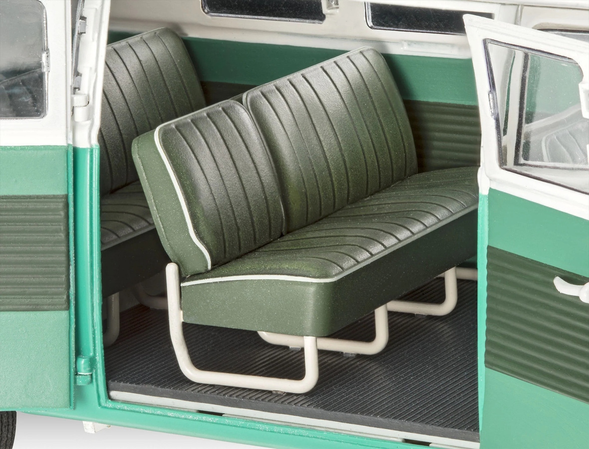 Revell VW T1 Bus, Modellset, 1:24 - Bild 2