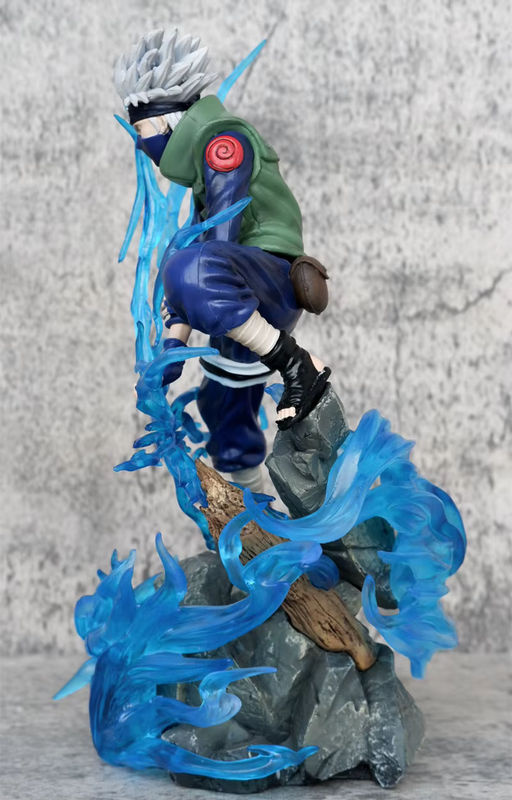 Bandai Anime Hatake Kakashi Chidori Ver. GK Action Figure aus PVC, mehrfarbiges Sammlerstück Modell für Kinder - Bild 5