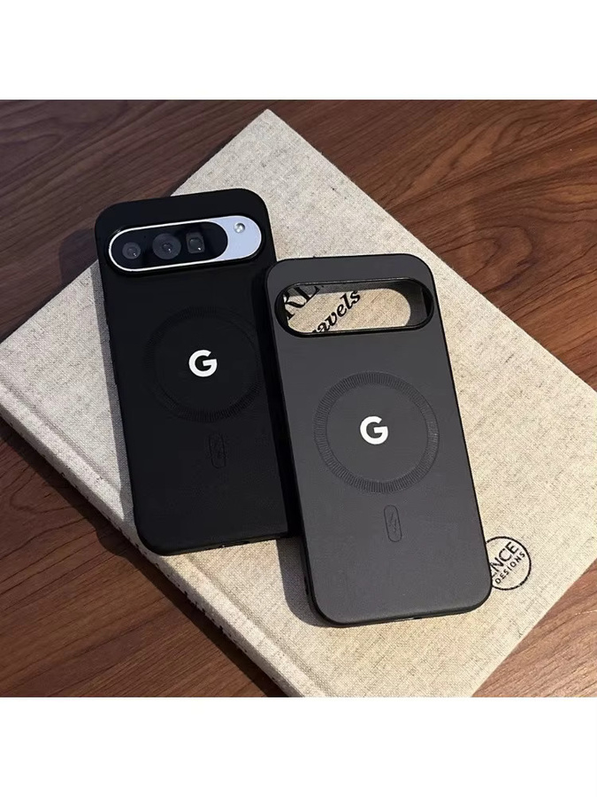 Original Business Leder Handyhülle mit Magnetfunktion für Google Pixel 11 10 9 8 Pro XL, Anti-Rutsch-Schutzhülle in Schwarz oder Grau - Bild 3