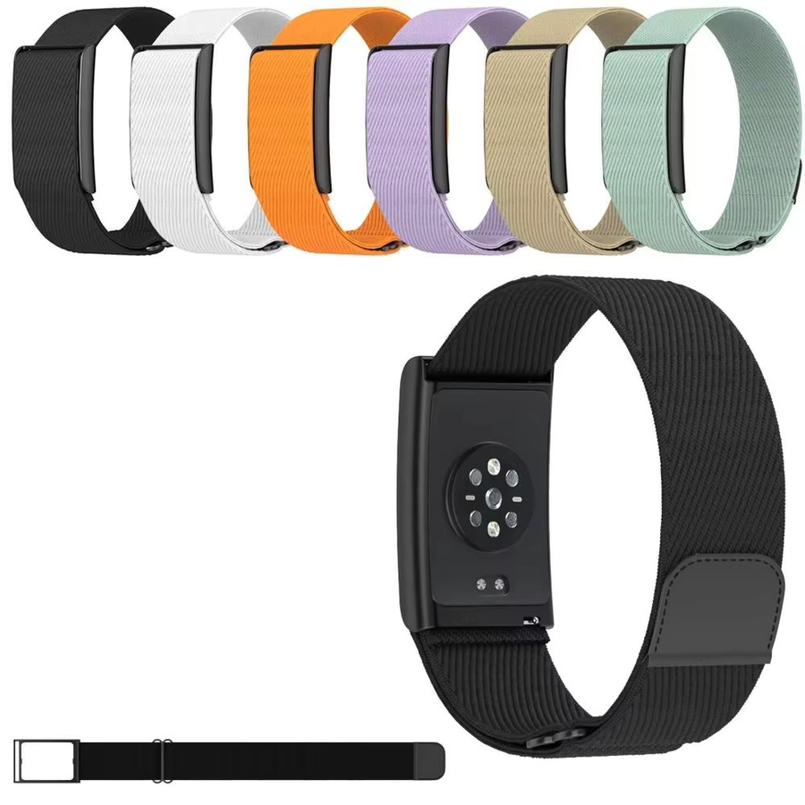 Uhrenarmband Amazfit Helio, Nylon, Schwarz - Bild 3