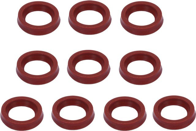 OutsideWorld Silikon O-Ring Dichtungsset für Kaffeemaschinen, 10 Stück, Braun und Rot - Bild 1