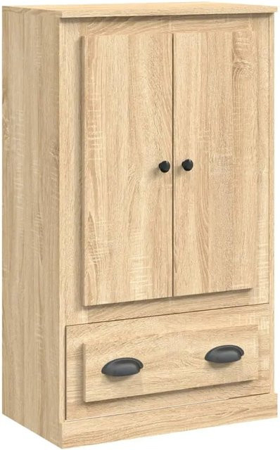 vidaXL Highboard Sonoma-Eiche in Braun aus Holzwerkstoff, B/T/H: 60 x 35,5 x 103,5 cm - Bild 1