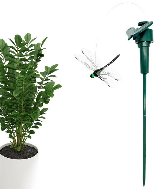 TolTales Natürlicher Fliegenabwehrer für den Garten aus PVC in Schwarz und Grün - Bild 1