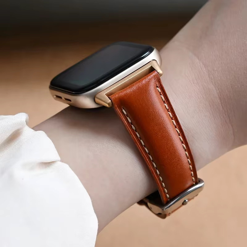 strapfreak Uhrenarmband Leder, Öl Wachs, Retro, Unisex - Bild 3