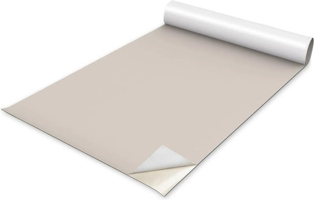 Tulup Möbelfolie Beige Stein Matt, B: 75 cm, L: 150 cm - Bild 1