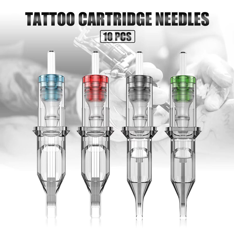 Einweg Tattoo Nadel Patrone, 10er Pack, gemischte Modelle - Bild 3
