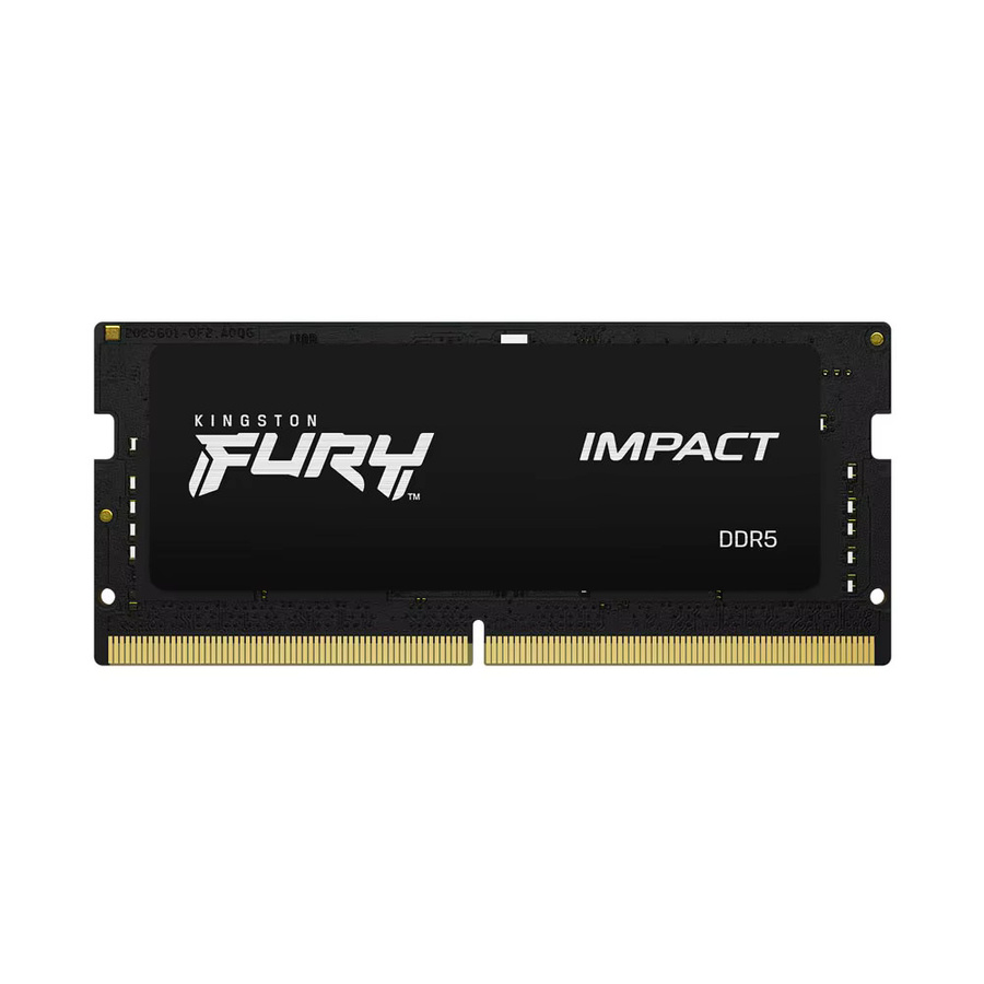 Kingston FURY Impact DDR5 SODIMM Arbeitsspeicher für Laptop und Notebook, Black - Bild 2