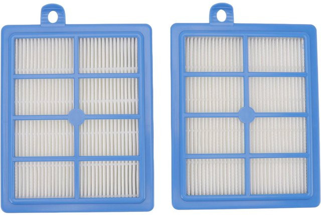 2 Stück Filterersatz für Philips Staubsauger Fc9150 Fc9199 Fc9071 Fc8038 Fc9262 in Grau und Blau - Bild 1