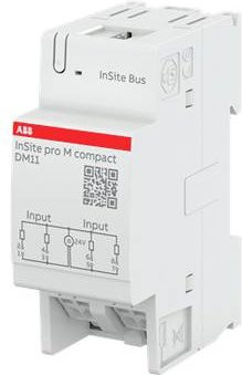 ABB DM11 Digitales Input-Modul 2CCG000245R0001 mit 4 digitalen Eingängen 22-26VDC in Weiß - Bild 1