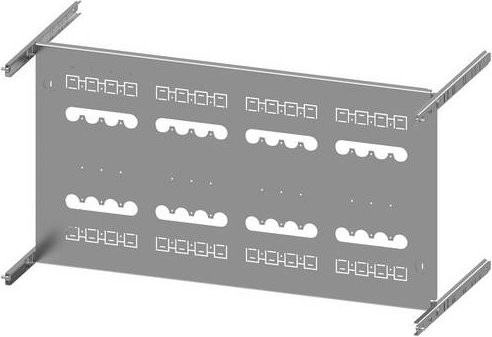 Siemens SIVACON S4 Montageplatte 3VA20, 4-polig, Festeinbau, grau, H: 40 cm, B: 80 cm - Bild 1