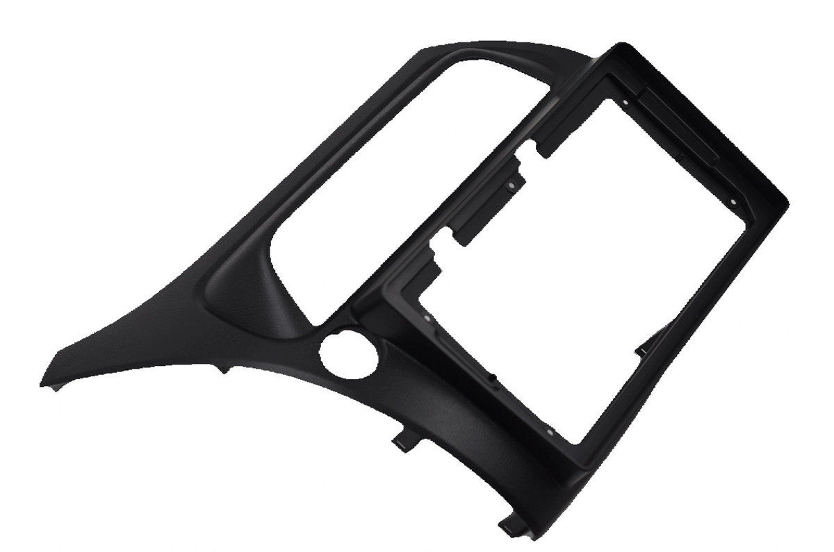 Auto Rahmen Blenden und Kabel Set für Honda Civic Fließheck 2014-2018 Android Big Screen Dashboard Kit in Schwarz - Bild 5