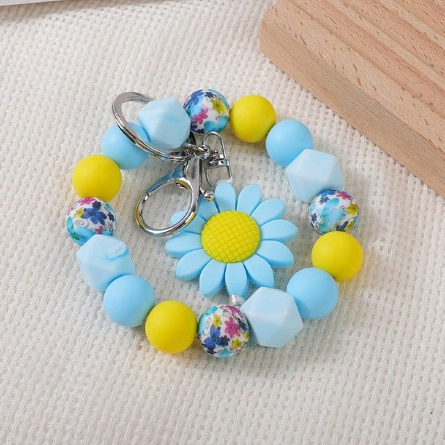 XYNN Armband, Silikon, Perlen, Sonnenblumen, Bunt, Damen - Bild 1