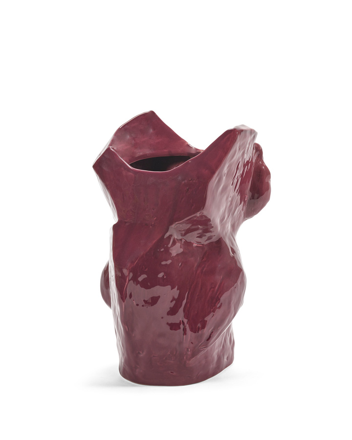 Serax Eule After Midnight Vase in Rot mit Eulenform - Bild 2