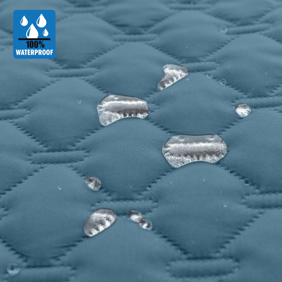 Wasserdichter und rutschfester Hundebettbezug sowie Haustierdecke als Matratzenschoner für Sofa und Auto, B/T: 50 x 80 cm und 20 x 30 cm - Bild 4