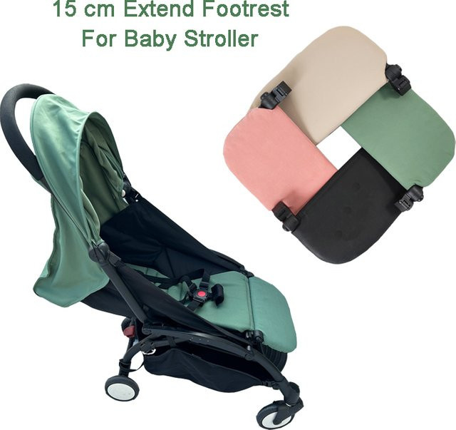 Babyzen Fußstützenbrett für Kinderwagen kompatibel mit YOYO YOYO2 YOYO3 in Taupe/Ingwer/Multicolor - Bild 1