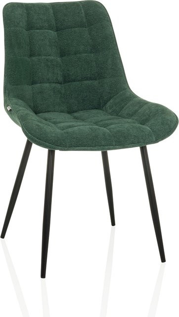 hjh LIVING Esszimmerstuhl ELARIS mit modernem Design aus Stoff - Bild 1