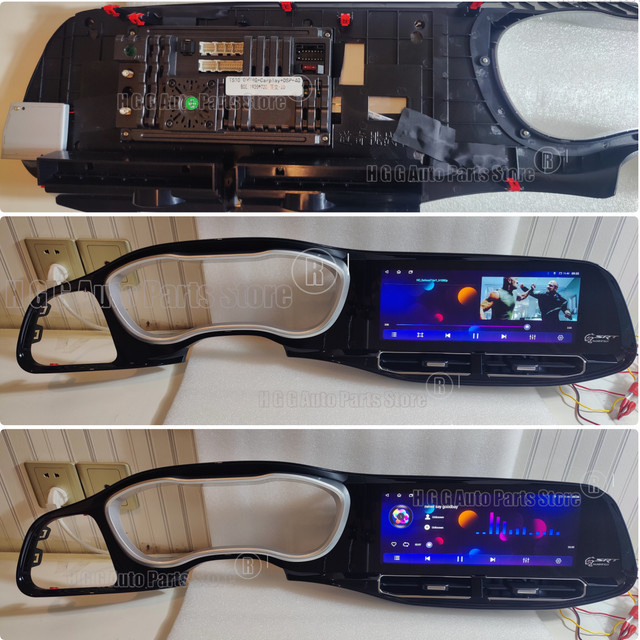 YANFU Android 13 Autoradio mit CarPlay und GPS Navigation für Dodge Challenger Charger SRT Hellcat 2010-2024, Multimedia Stereo Head Unit, Schwarz - Bild 1