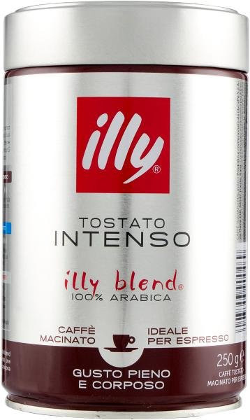 illy Kaffee, gemahlen, intenso, dunkle Röstung, 250g - Bild 1