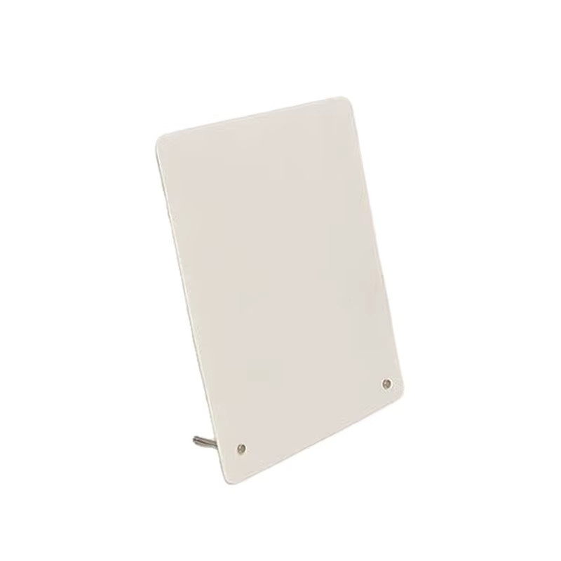 CHENJ Magnettafel für die Tischplatte mit magnetischer Klemme und Ständer, Whiteboard aus Metall in Weiß - Bild 2