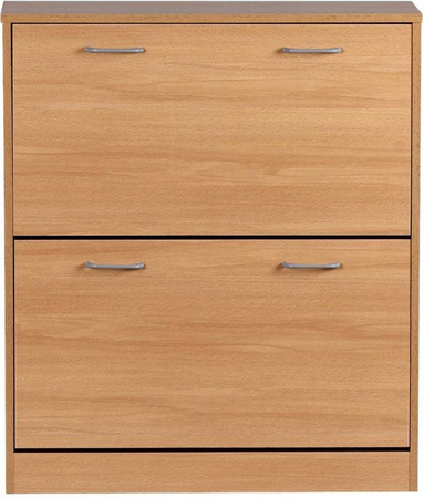 Schuhkipper Wohnling modern braun matt B/H/T: 24 x 87 x 75 cm