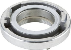 Wilo Festkupplung Storz 90mm/G 3 aus Aluminium in Silber mit Innengewinde - Bild 1