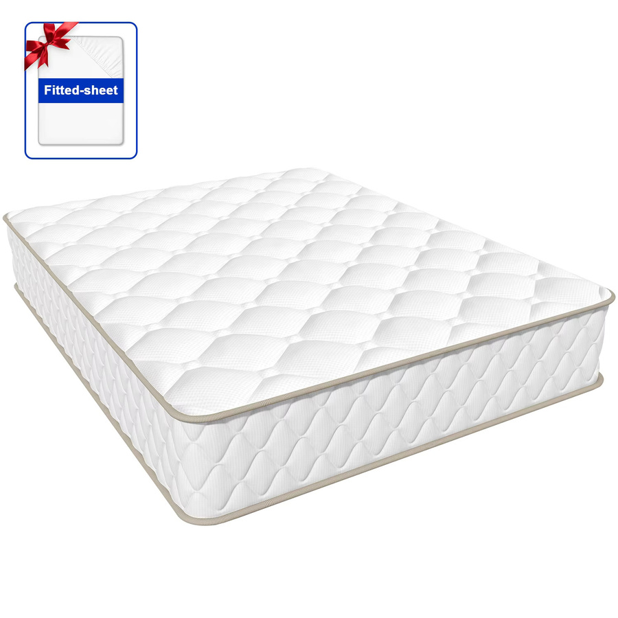 AUTHMIC Taschenfederkern-Matratze mit 7-Zonen-Unterstützung, mittelfest (H3), atmungsaktiv, Farbe: Weiß, Höhe: 22 cm, B/T: 90 x 200 cm - Bild 2