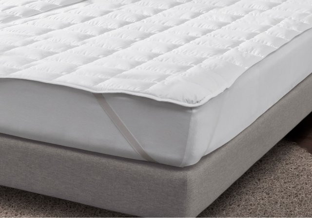 ERWIN M. Topper Basic Dream Matratzenauflage, Farbe: Weiß, B/L/H: 90 x 200 x 3 cm - Bild 1