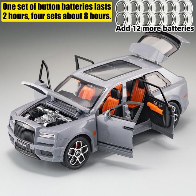 Linyi toy car Rolls Royce Cullinan, Modellauto, 1:20, mit Licht und Sound, ab 14 Jahren - Bild 1
