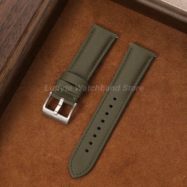 luffyte Uhrenarmband Stoff-Segeltuch, Textil/NATO, Herren - Bild 1