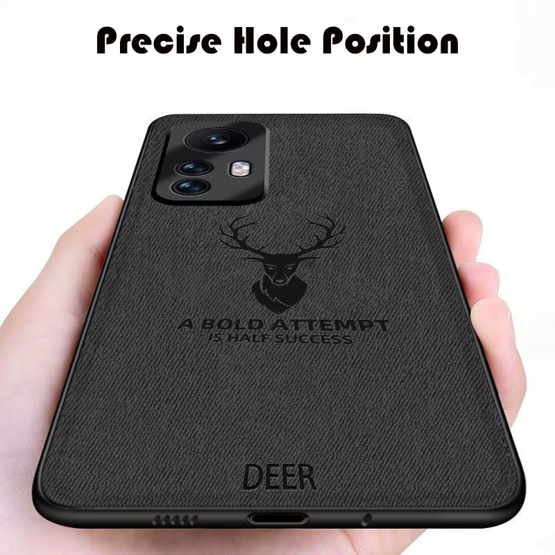 Xiaomi Handyhülle mit Deer-Muster in Schwarz für Mi 14 13 12 11 10 Pro und Lite Modelle - Bild 3