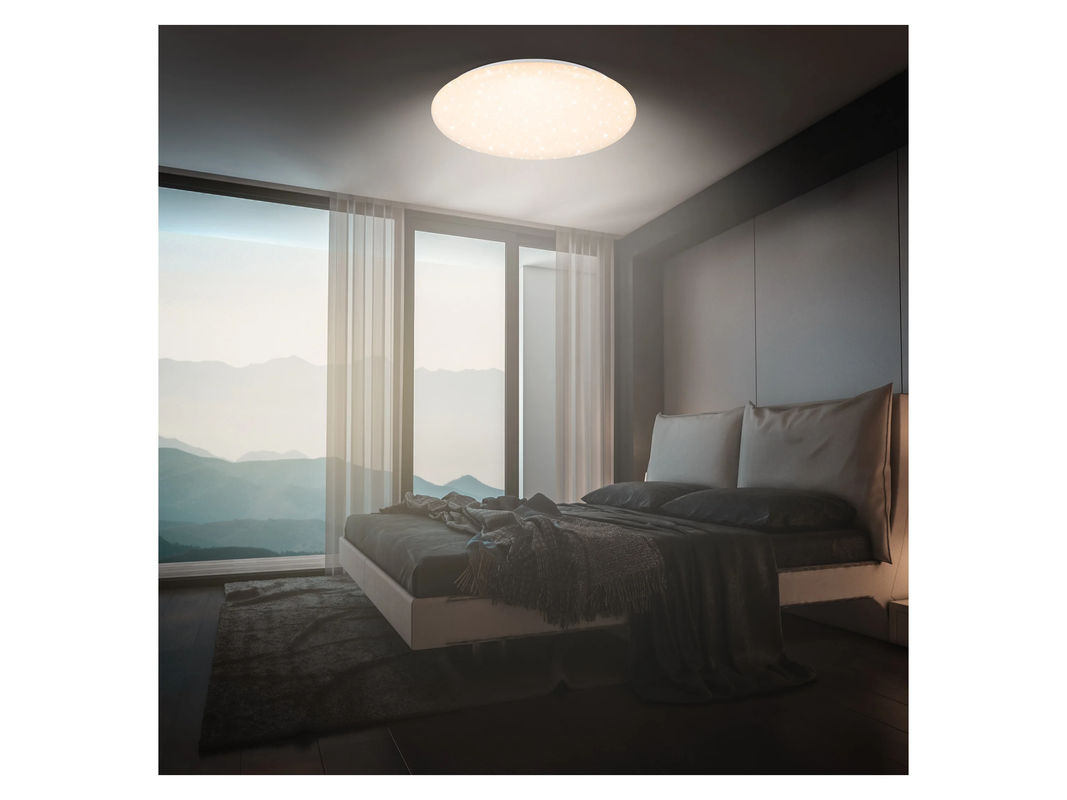 BRILONER CCT LED Sternenhimmel Deckenleuchte in Weiß, dimmbar mit Fernbedienung, Durchmesser: 56 cm - Bild 3