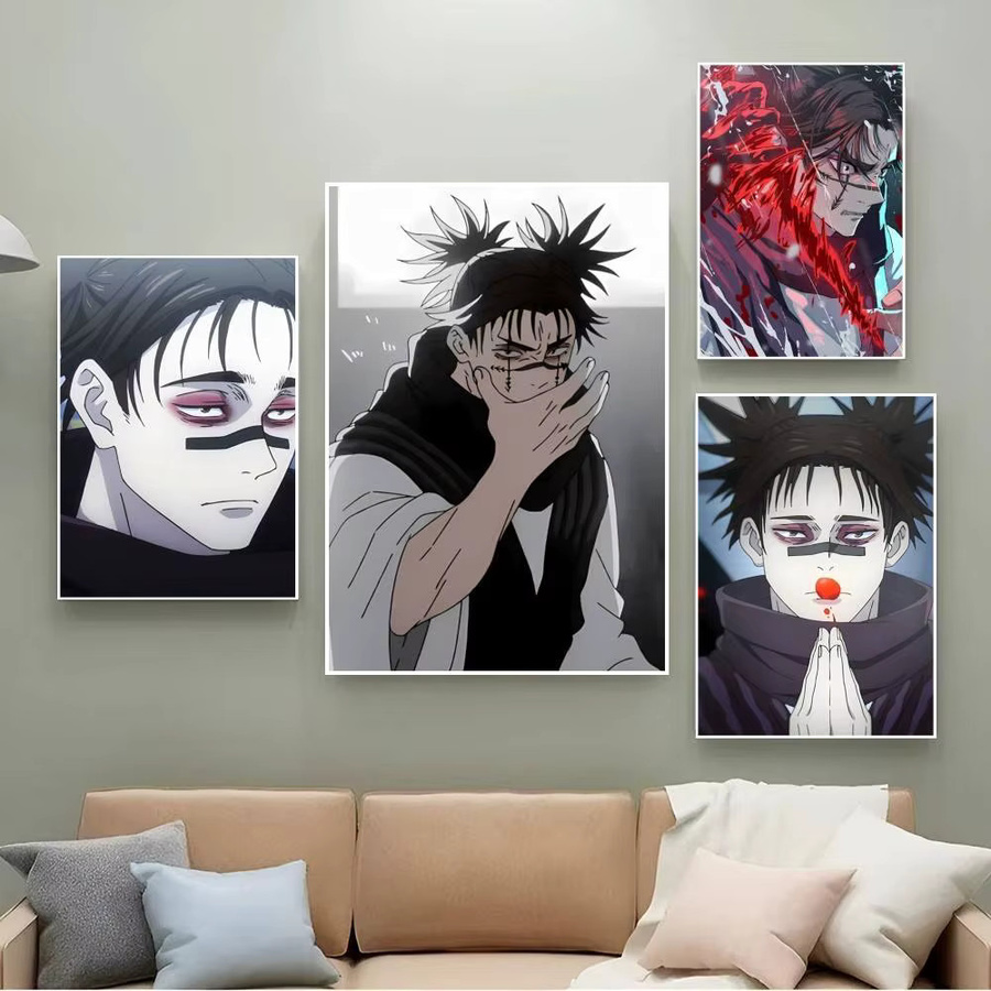 Bilibili Choso Anime-Poster aus Papier, Mehrfarbig, B/H: 20 x 15 cm - Bild 2