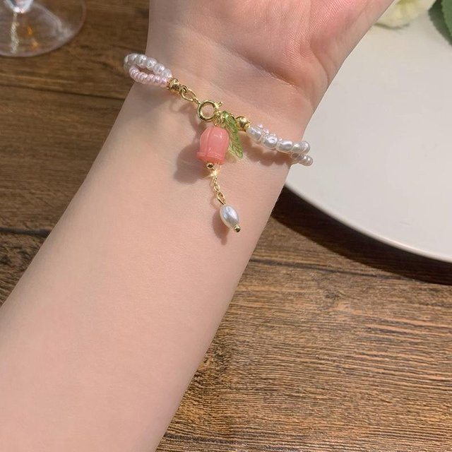 RINHOO FRIENDSHIP Armband, Zirkon, Opal, Perle, Damen - Bild 1