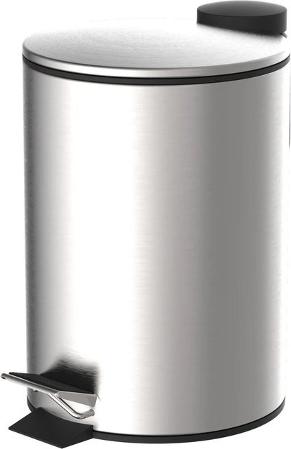 Eisl Kosmetikeimer aus Edelstahl in Silber mit Absenkautomatik, Volumen: 3 Liter - Bild 1