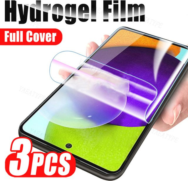 3er-Set Hydrogel-Displayschutzfolien für Vivo iQOO Z7 Pro V2270A, iQOO Z7x, Z8x und iQOO Z7s 5G, transparent - Bild 1