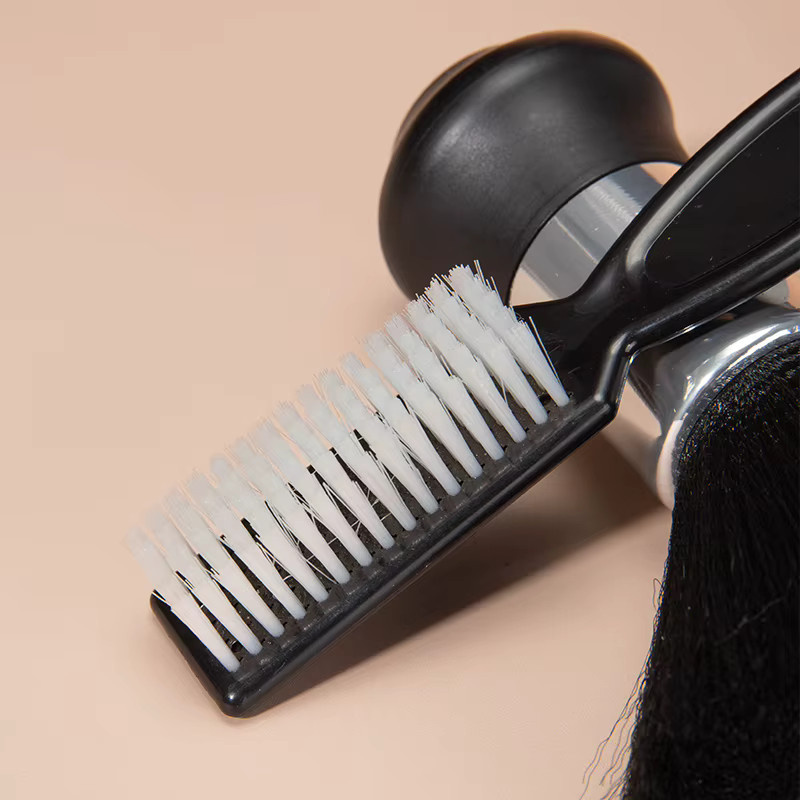 Friseur Weiche Bürste Schwarz, Haarreinigung Pinsel Set, Unisex - Bild 2