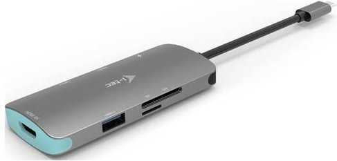 i-tec USB-C Metal Nano Dockingstation mit 4K HDMI und 60W Power Delivery in Silber - Bild 3