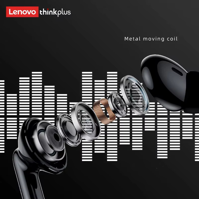 Lenovo XT88 TWS In-Ear-HiFi-Stereo-Kopfhörer, kabelloses Bluetooth-Headset für Gaming mit geringer Latenz und langer Akkulaufzeit, Schwarz - Bild 5