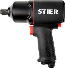 Stier Druckluft-Schlagschrauber 3/4 Zoll in Schwarz mit 1750 Nm Drehmoment - Bild 1
