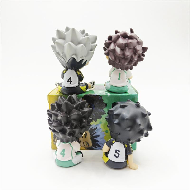 Yiran toy 1 Haikyuu Actionfiguren Q Version PVC 4-teiliges Set - Bild 2