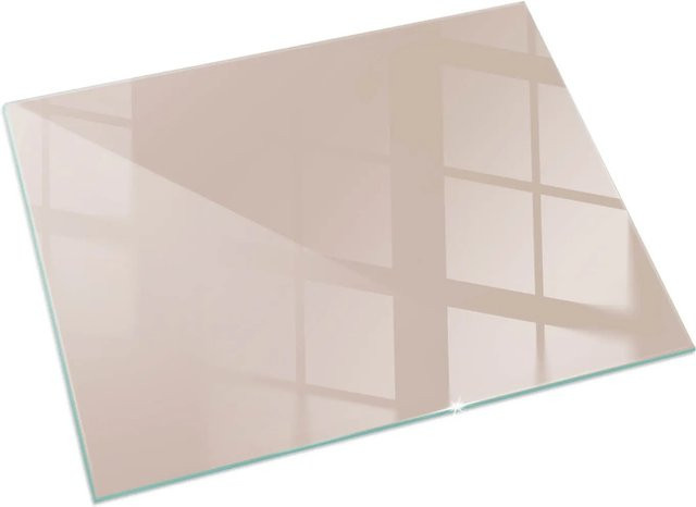 Tulup Glasplatte für Kamin und Öfen in Orange, B: 120 cm, H: 80 cm - Bild 1