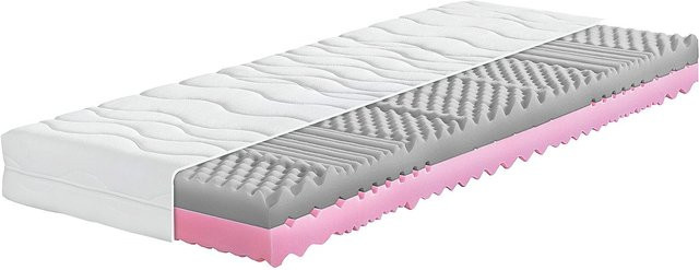 BRECKLE Young Comfort 7-Zonen Kaltschaum-Matratze für Kinder und Jugendliche, B/T: 120 x 200 cm - Bild 1