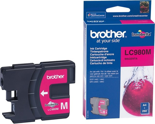 Brother Tintenpatrone LC-980M Magenta - Bild 1