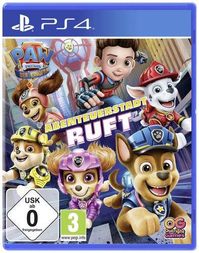 Paw Patrol: Der Kinofilm - Abenteuerstadt ruft PlayStation 4 Spiel für Kinder USK 0 - Bild 1