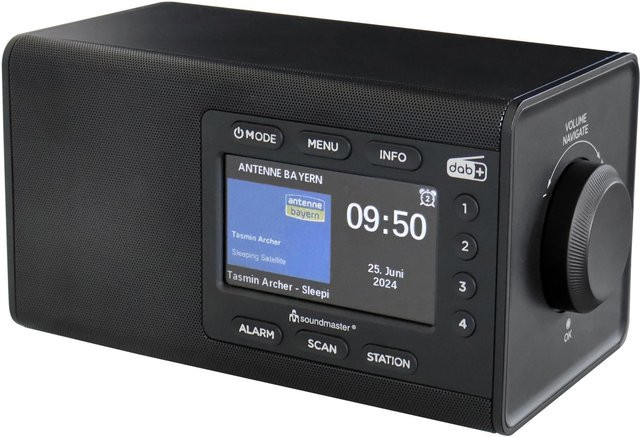 Soundmaster DAB+ Radio DAB900 Schwarz - Bild 1