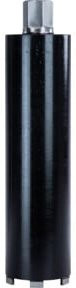 Eibenstock Diamant-Trocken-Bohrkrone mit Softschlag, Durchmesser: 102 mm, Nutzlänge: 350 mm, 6 Segmente, Farbe: Schwarz - Bild 1