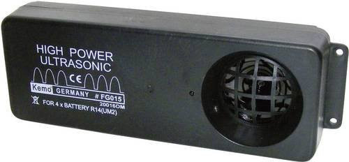 Kemo FG015 Ultraschall-Tierabwehrgerät in Schwarz - Bild 1